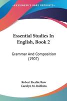 Essential Studies In English, Book 2