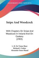 Snipe And Woodcock