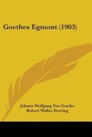 Goethes Egmont (1903)