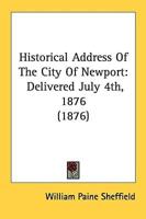 Historical Address Of The City Of Newport