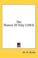 The Humor Of Italy (1893)