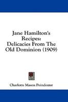 Jane Hamilton's Recipes