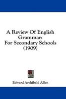 A Review of English Grammar