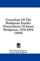 Genealogy Of The Bridgman Family