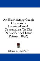 An Elementary Greek Grammar