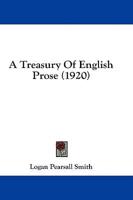 A Treasury of English Prose (1920)