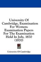 University of Cambridge, Examination for Women