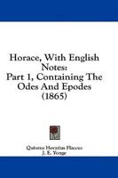 Horace, With English Notes