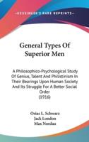 General Types Of Superior Men