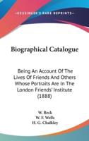Biographical Catalogue