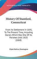 History Of Stamford, Connecticut