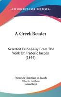 A Greek Reader