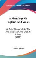 A Menology Of England And Wales