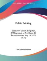 Public Printing