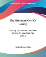 The Minimum Cost Of Living
