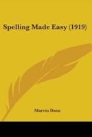 Spelling Made Easy (1919)