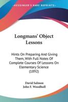 Longmans' Object Lessons