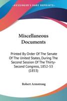 Miscellaneous Documents