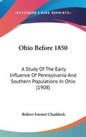 Ohio Before 1850