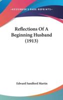 Reflections Of A Beginning Husband (1913)