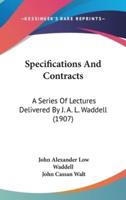 Specifications And Contracts