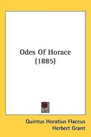 Odes Of Horace (1885)
