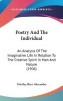 Poetry And The Individual