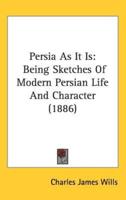 Persia As It Is