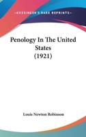 Penology In The United States (1921)