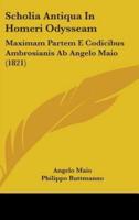 Scholia Antiqua In Homeri Odysseam