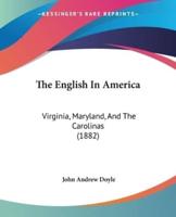 The English In America