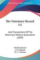The Veterinary Record V5