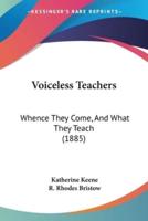 Voiceless Teachers