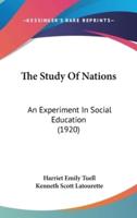 The Study Of Nations