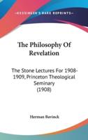 The Philosophy Of Revelation