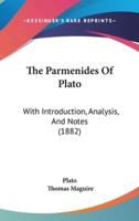 The Parmenides Of Plato