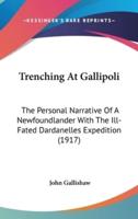Trenching At Gallipoli