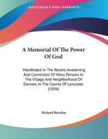 A Memorial Of The Power Of God