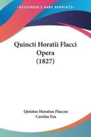 Quincti Horatii Flacci Opera (1827)