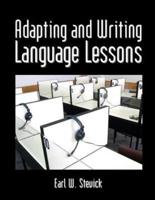 Adapting and Writing Language Lessons