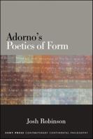 Adorno's Poetics of Form