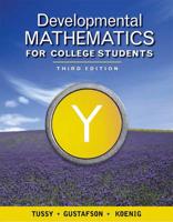 Developmental Mathematics for College Students