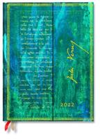 Verne, Twenty Thousand Leagues 2022 12-Month Hardcover Planner, Ultra - Vertical Week-At-A-Time