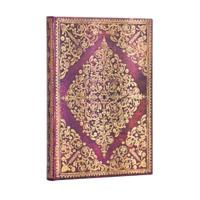 Viola (Diamond Rosette) Midi Unlined Hardcover Journal