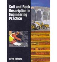 Soil and Rock Description in Engineering Practice
