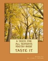 A TASTE for All SEASONS