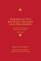 Hermeneutics Between History and Philosophy