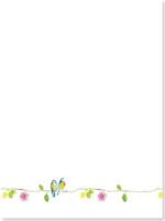Watercolor Birds Stationery