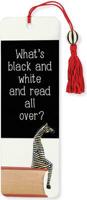 What's Black and White? Beaded Bookmark