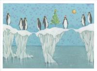 Penguin Party Deluxe Boxed Holiday Cards